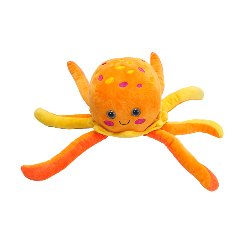 Gul bläckfisk plyschleksaker ocean life plyschleksak Gul bläckfisk plyschleksaker ocean life plyschleksak