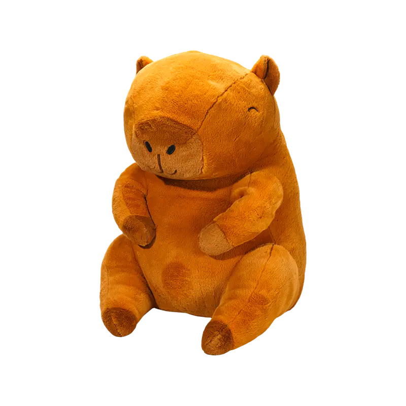 Bedårande stor capybara plyschleksak