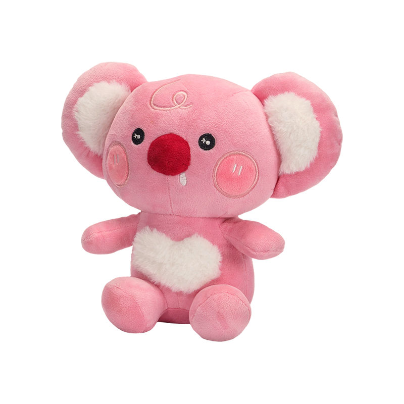Fylld fantasirosa koala plyschleksak för flickor