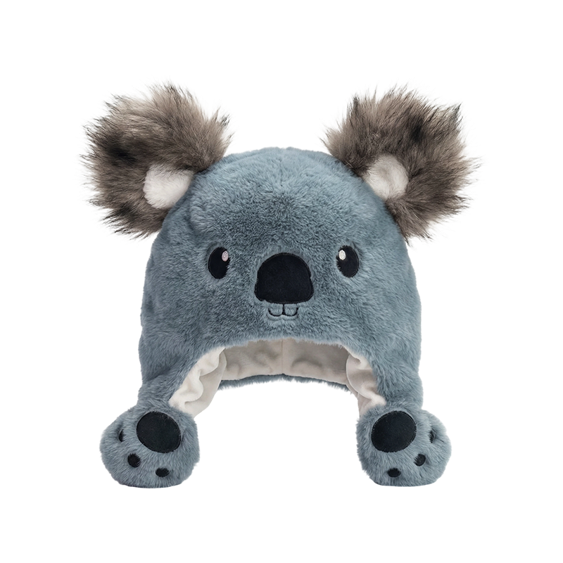 Koala-öron plysch mössa