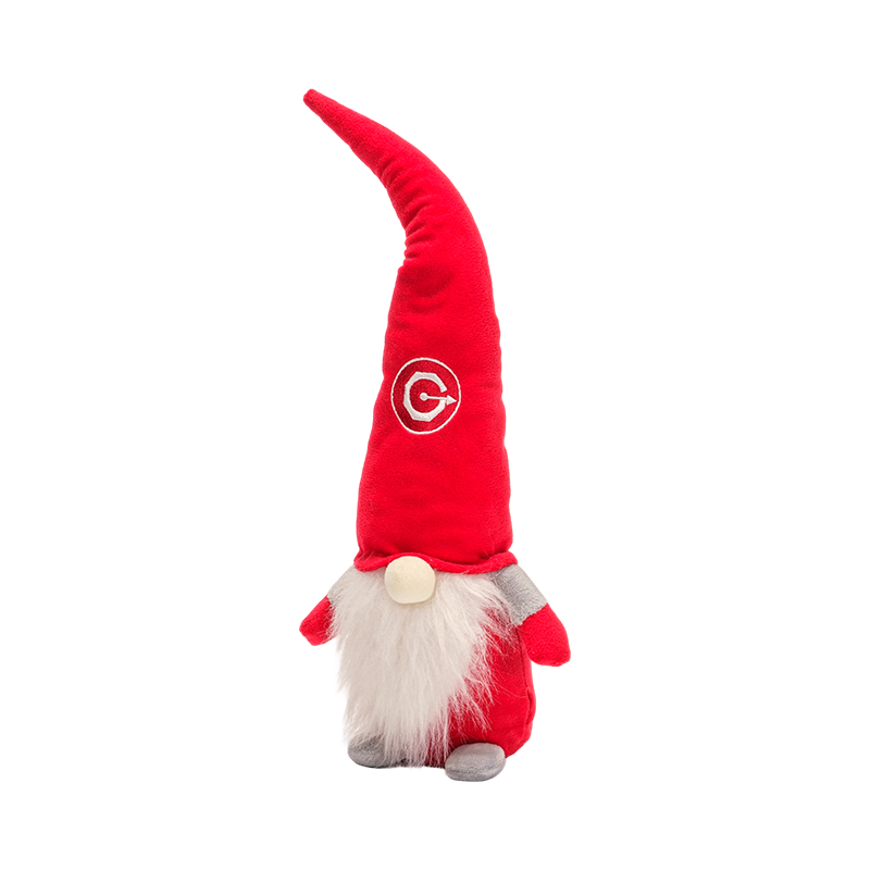 Röd hatt jultomte leksak